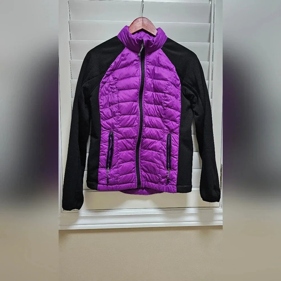 32 Degrees  Light Down Jacket Purple Grey size M - Picture 1 of 5